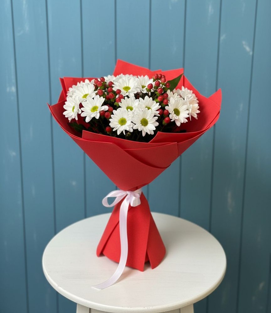 Букет цветов из: Хризантемы в Исток