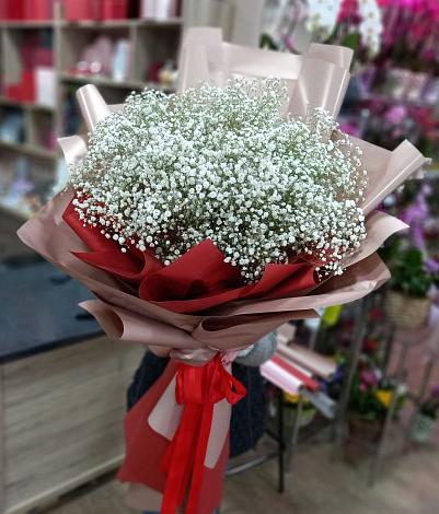 Букет цветов из: Гипсофила в Исток