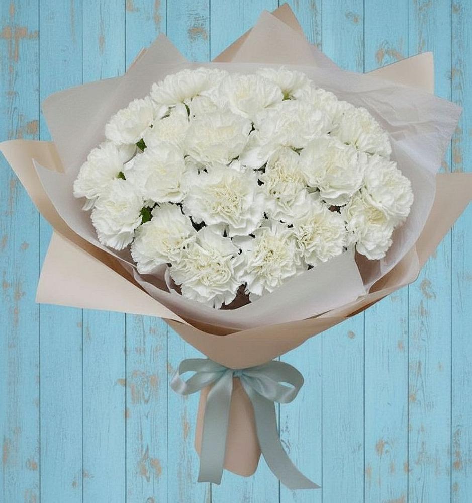 Букет цветов из: Гвоздики в Исток