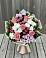 Букет цветов из: Альстромерии, Гвоздики, Розы и Хризантемы в Исток