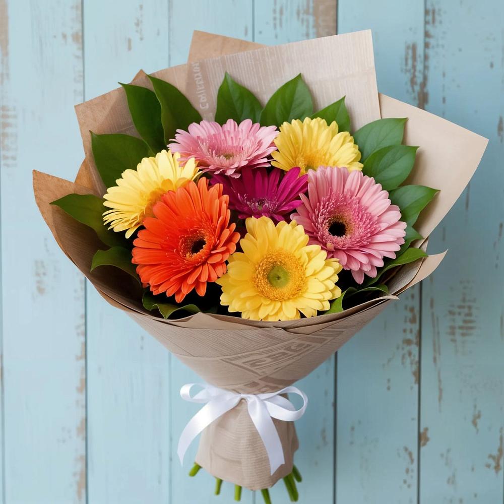 Букет цветов из: Герберы в Исток