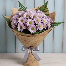 Букет цветов из:  Хризантемы в Исток