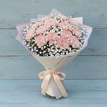 Букет цветов из:  Гвоздики в Исток
