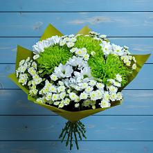 Букет цветов из:  Хризантемы в Исток