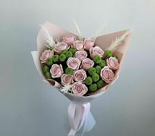 Букет цветов из:  Розы и Хризантемы в Исток