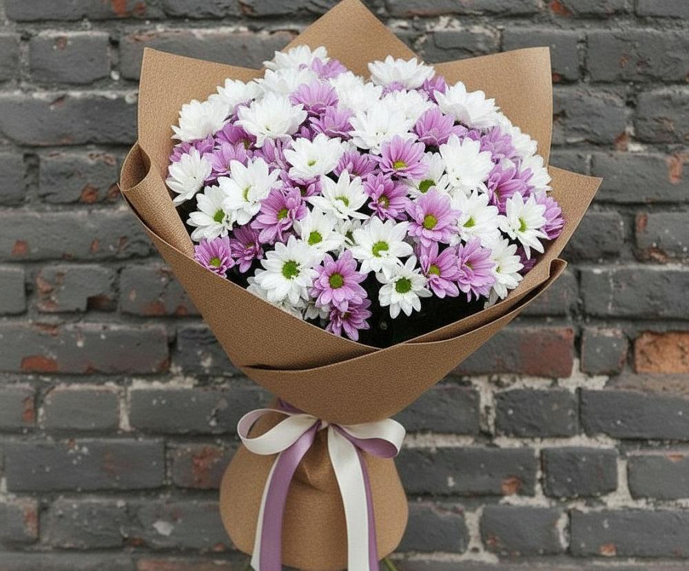 Букет цветов из: Хризантемы в Исток