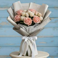 Букет цветов из:  Розы в Исток