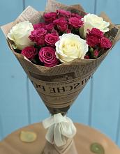 Букет цветов из:  Розы в Исток