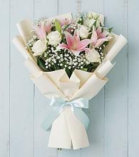 Букет цветов из:  Лилии в Исток