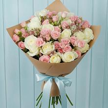 Букет цветов из:  Розы в Исток